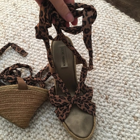 Steve madden cheetah wedges - Picture 3 of 4